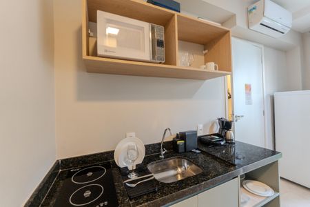 Studio à venda com 37m², 1 quarto e sem vagaCozinha