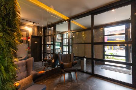 Studio à venda com 25m², 1 quarto e sem vagaHall de entrada