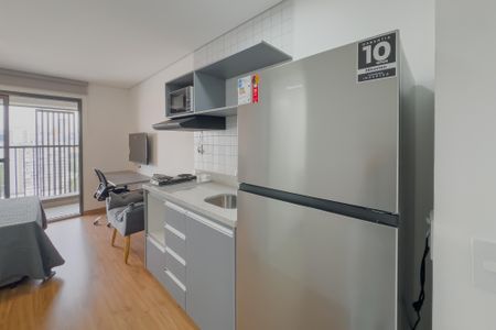 Studio para alugar com 24m², 1 quarto e sem vaga Studio para alugar com 24m², 1 quarto e sem vagaCozinha
