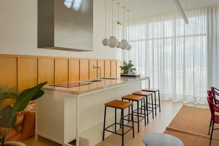 Studio para alugar com 24m², 1 quarto e sem vaga Studio para alugar com 24m², 1 quarto e sem vagaEspaço Gourmet