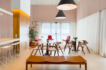 Studio para alugar com 24m², 1 quarto e sem vaga Studio para alugar com 24m², 1 quarto e sem vagaLounge Térreo