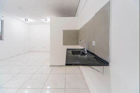 Studio para alugar com 40m², 1 quarto e sem vaga Studio para alugar com 40m², 1 quarto e sem vagaCozinha e Área de Serviço da Kitnet