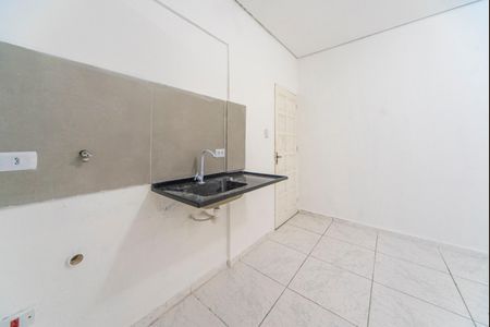 Studio para alugar com 40m², 1 quarto e sem vaga Studio para alugar com 40m², 1 quarto e sem vagaCozinha e Área de Serviço da Kitnet