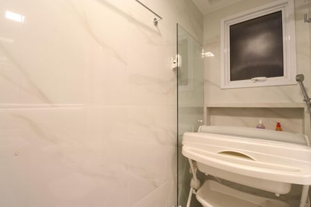 Apartamento à venda com 136m², 3 quartos e 2 vagasBanheiro da Suíte 1