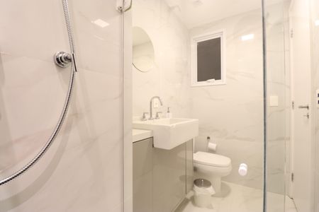 Apartamento à venda com 136m², 3 quartos e 2 vagasBanheiro da Suíte 3