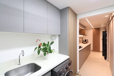 Apartamento à venda com 136m², 3 quartos e 2 vagasCozinha e Área de Serviço