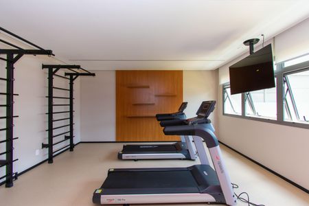 Apartamento para alugar com 24m², 1 quarto e sem vagaÁrea comum - Academia