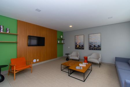 Apartamento para alugar com 24m², 1 quarto e sem vagaÁrea comum - Salão de festas