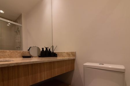 Studio para alugar com 30m², 1 quarto e sem vaga Studio para alugar com 30m², 1 quarto e sem vagaBanheiro