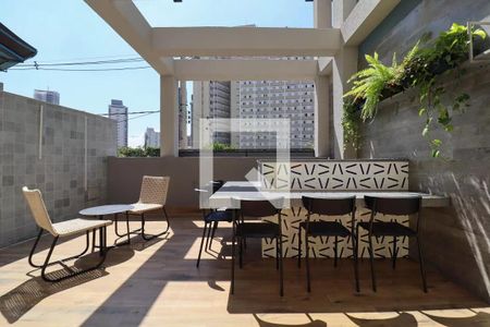 Studio para alugar com 22m², 1 quarto e sem vaga Studio para alugar com 22m², 1 quarto e sem vagaÁrea comum - Churrasqueira