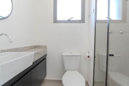 Studio para alugar com 22m², 1 quarto e sem vaga Studio para alugar com 22m², 1 quarto e sem vagaBanheiro