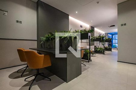 Studio para alugar com 22m², 1 quarto e sem vaga Studio para alugar com 22m², 1 quarto e sem vagaHall de entrada