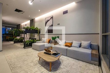 Studio para alugar com 22m², 1 quarto e sem vaga Studio para alugar com 22m², 1 quarto e sem vagaHall de entrada