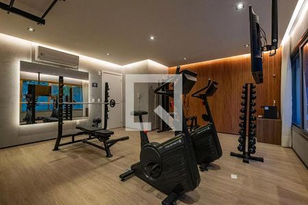 Studio para alugar com 22m², 1 quarto e sem vaga Studio para alugar com 22m², 1 quarto e sem vagaÁrea comum - Academia