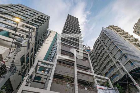 Studio para alugar com 22m², 1 quarto e sem vaga Studio para alugar com 22m², 1 quarto e sem vagaFachada