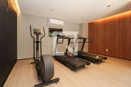 Studio para alugar com 22m², 1 quarto e sem vaga Studio para alugar com 22m², 1 quarto e sem vagaÁrea comum - Academia