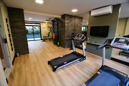 Apartamento à venda com 49m², 1 quarto e 2 vagasÁrea comum - Academia