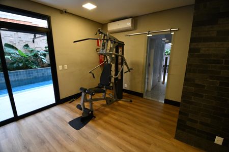 Apartamento à venda com 49m², 1 quarto e 2 vagasÁrea comum - Academia