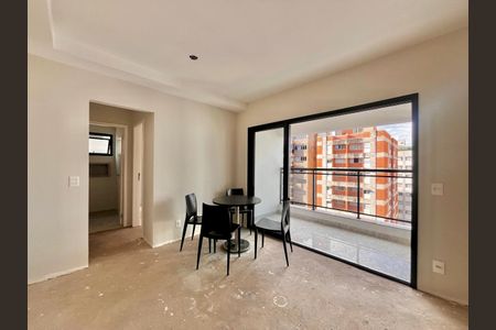 Apartamento à venda com 49m², 1 quarto e 2 vagasSala