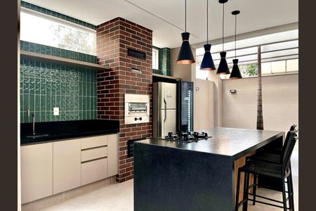 Apartamento à venda com 49m², 1 quarto e 2 vagasÁrea gourmet