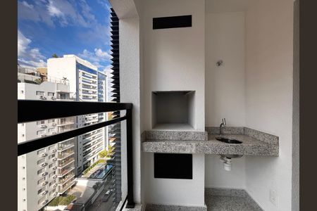 Apartamento à venda com 49m², 1 quarto e 2 vagasSacada da Sala