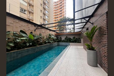 Apartamento à venda com 49m², 1 quarto e 2 vagasÁrea comum - Piscina