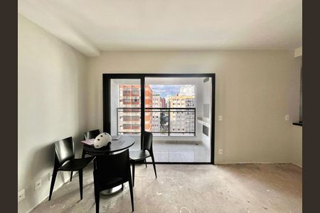 Apartamento à venda com 49m², 1 quarto e 2 vagasSala