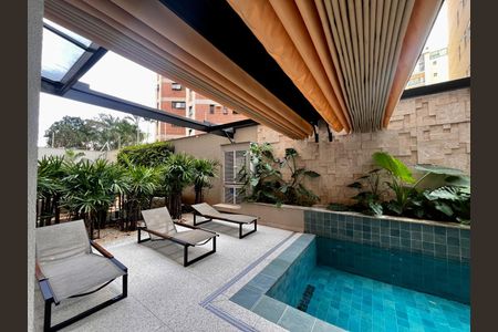 Apartamento à venda com 49m², 1 quarto e 2 vagasÁrea comum - Piscina