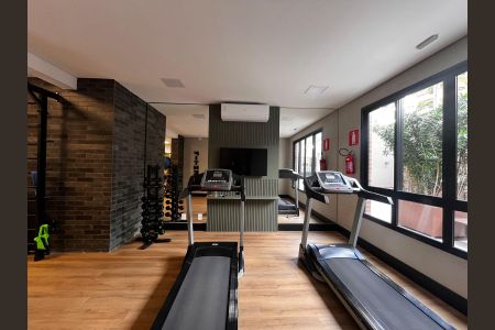 Apartamento à venda com 49m², 1 quarto e 2 vagasÁrea comum - Academia