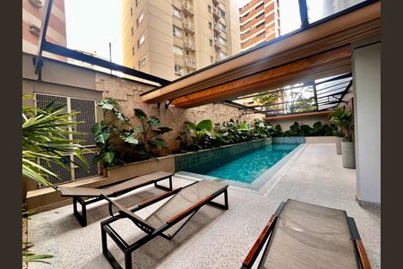 Apartamento à venda com 49m², 1 quarto e 2 vagasÁrea comum - Piscina