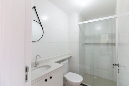 Apartamento para alugar com 37m², 2 quartos e sem vaga Apartamento para alugar com 37m², 2 quartos e sem vagaBanheiro
