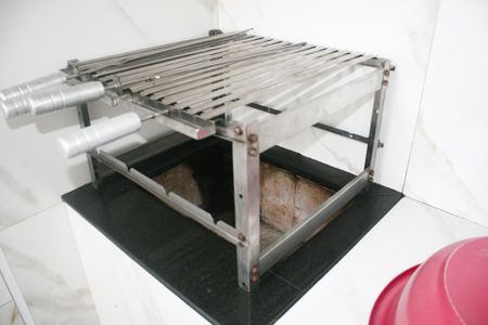 Casa de condomínio para alugar com 52m², 1 quarto e 1 vagaChurrasqueira