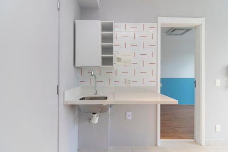 Apartamento para alugar com 31m², 1 quarto e sem vaga Apartamento para alugar com 31m², 1 quarto e sem vagaCozinha e Área de Serviço