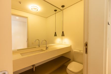 Apartamento à venda com 90m², 1 quarto e 2 vagasBanheiro Social