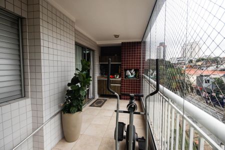 Apartamento à venda com 123m², 3 quartos e 2 vagasVaranda gourmet