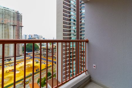 Studio para alugar com 26m², 1 quarto e sem vagaVaranda