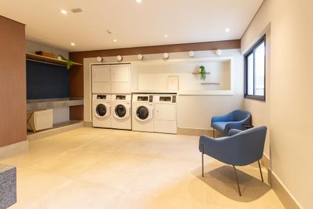 Studio para alugar com 26m², 1 quarto e sem vagaLavanderia