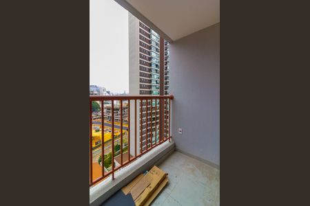 Studio para alugar com 26m², 1 quarto e sem vagaVaranda
