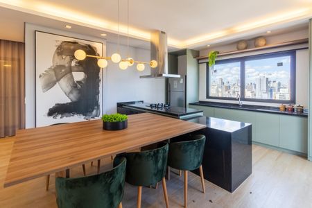 Studio para alugar com 30m², 1 quarto e sem vaga Studio para alugar com 30m², 1 quarto e sem vagaÁrea comum - Espaço Gourmet