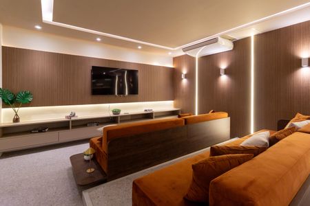 Studio para alugar com 30m², 1 quarto e sem vaga Studio para alugar com 30m², 1 quarto e sem vagaÁrea comum - Cinema