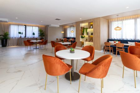 Studio para alugar com 30m², 1 quarto e sem vaga Studio para alugar com 30m², 1 quarto e sem vagaÁrea comum - Salão de Festas