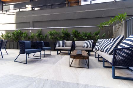 Studio para alugar com 30m², 1 quarto e sem vaga Studio para alugar com 30m², 1 quarto e sem vagaÁrea comum - Praça do Fogo