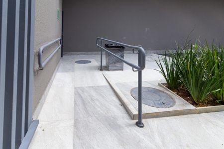 Studio para alugar com 30m², 1 quarto e sem vaga Studio para alugar com 30m², 1 quarto e sem vagaRampa de Acesso