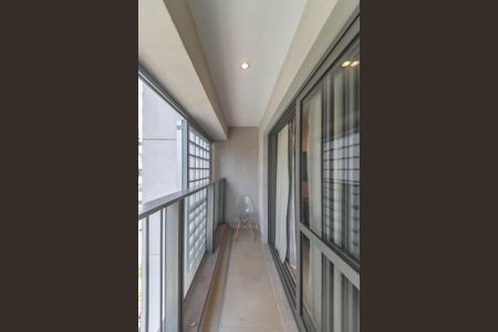 Studio à venda com 24m², 1 quarto e sem vagaVaranda do Studio 