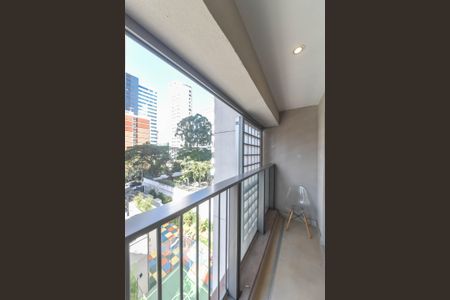 Studio à venda com 24m², 1 quarto e sem vagaVaranda do Studio 