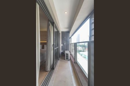 Studio à venda com 24m², 1 quarto e sem vagaVaranda do Studio 