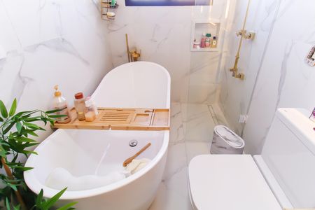 Apartamento à venda com 134m², 3 quartos e 2 vagasBanheiro da Suíte 3