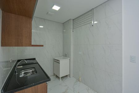 Apartamento para alugar com 26m², 1 quarto e sem vaga Apartamento para alugar com 26m², 1 quarto e sem vagaCozinha e Área de Serviço