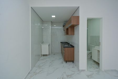 Apartamento para alugar com 26m², 1 quarto e sem vaga Apartamento para alugar com 26m², 1 quarto e sem vagaCozinha e Área de Serviço