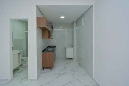 Apartamento à venda com 26m², 1 quarto e sem vaga Apartamento à venda com 26m², 1 quarto e sem vagaCozinha e Área de Serviço